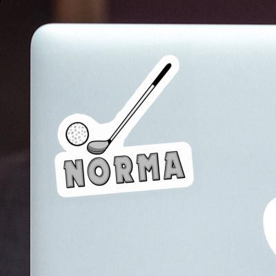 Sticker Norma Golf Club Notebook Image