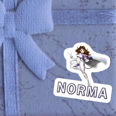 Sticker Hairdresser Norma Image