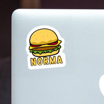 Beefburger Sticker Norma Laptop Image