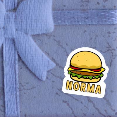 Autocollant Hamburger Norma Notebook Image