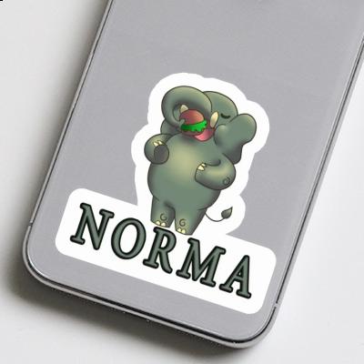 Sticker Hamburger Norma Image