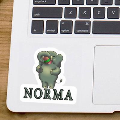 Sticker Hamburger Norma Image