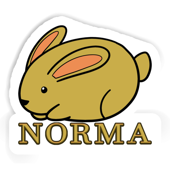 Sticker Hare Norma Notebook Image