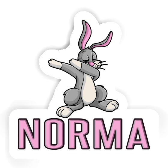 Autocollant Lapin Norma Notebook Image