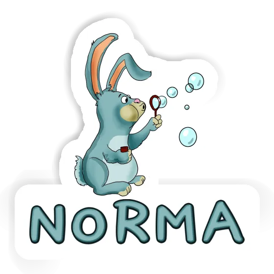 Norma Sticker Rabbit Image