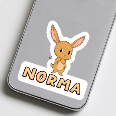 Sticker Norma Easter Bunny Gift package Image