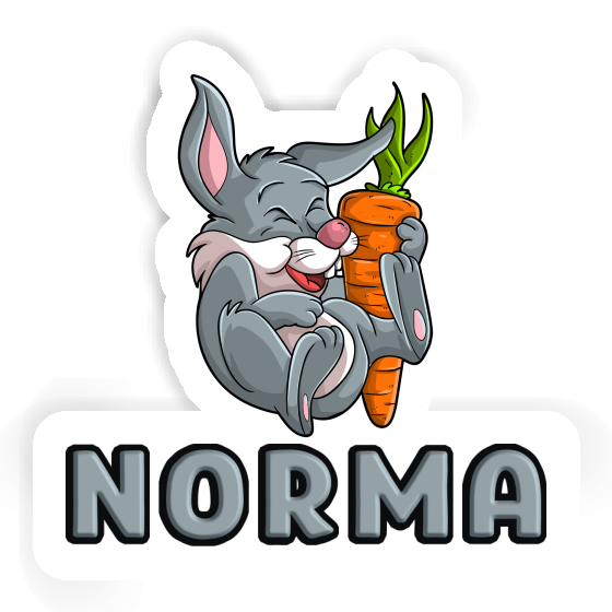 Sticker Hase Norma Laptop Image