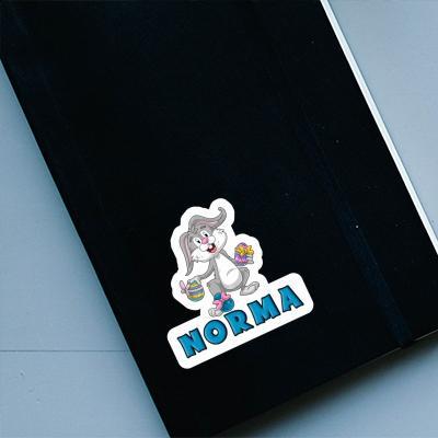 Sticker Norma Easter Bunny Gift package Image