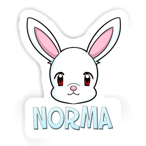 Norma Aufkleber Hase Laptop Image