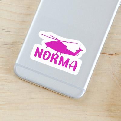 Sticker Helicopter Norma Image