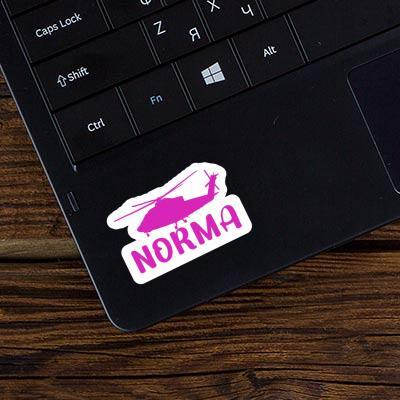 Sticker Helicopter Norma Gift package Image