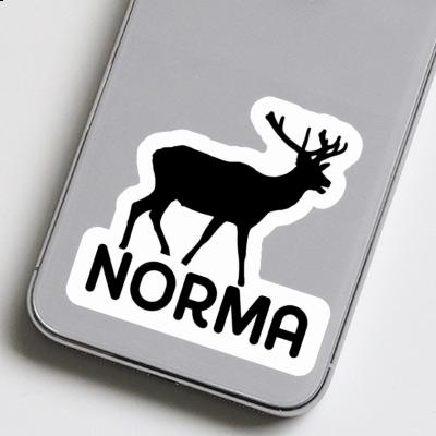 Autocollant Cerf Norma Laptop Image