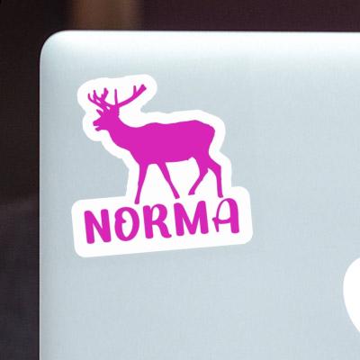 Norma Sticker Deer Laptop Image