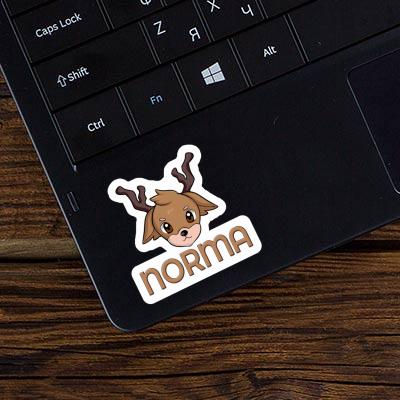 Sticker Hirsch Norma Laptop Image