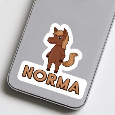 Sticker Horse Norma Notebook Image