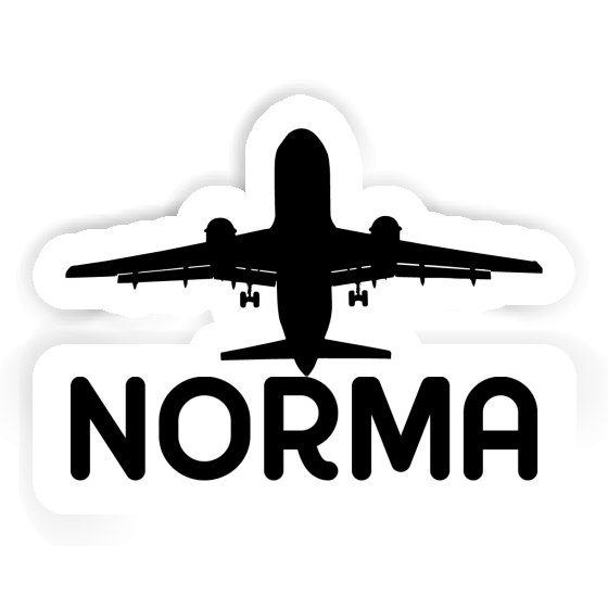 Sticker Jumbo-Jet Norma Gift package Image