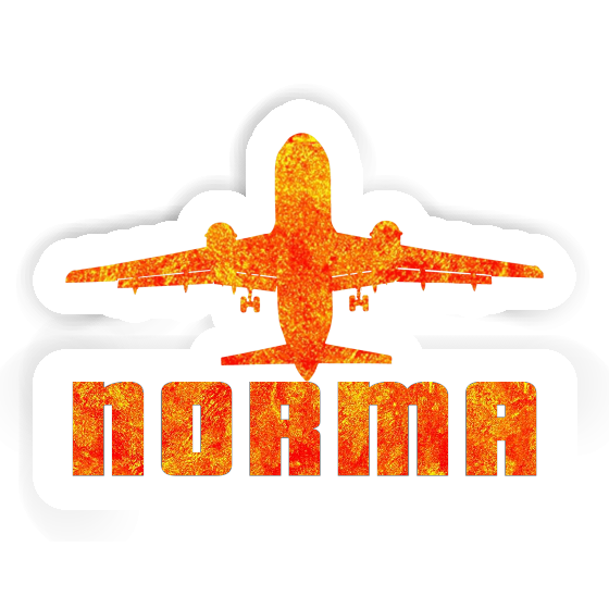 Sticker Norma Jumbo-Jet Laptop Image