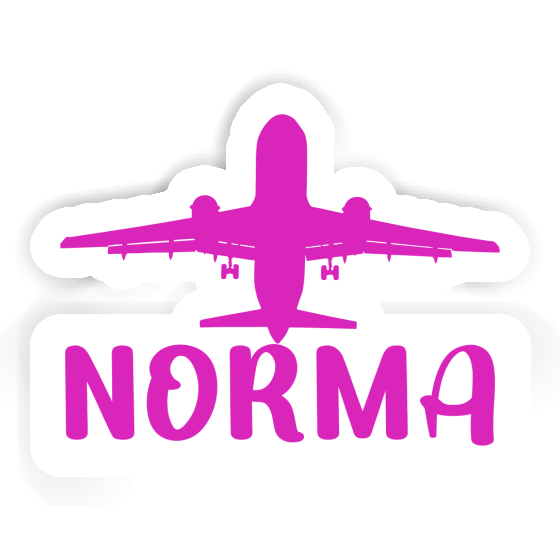 Norma Sticker Jumbo-Jet Laptop Image