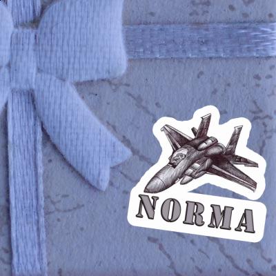 Autocollant Norma Avion Notebook Image