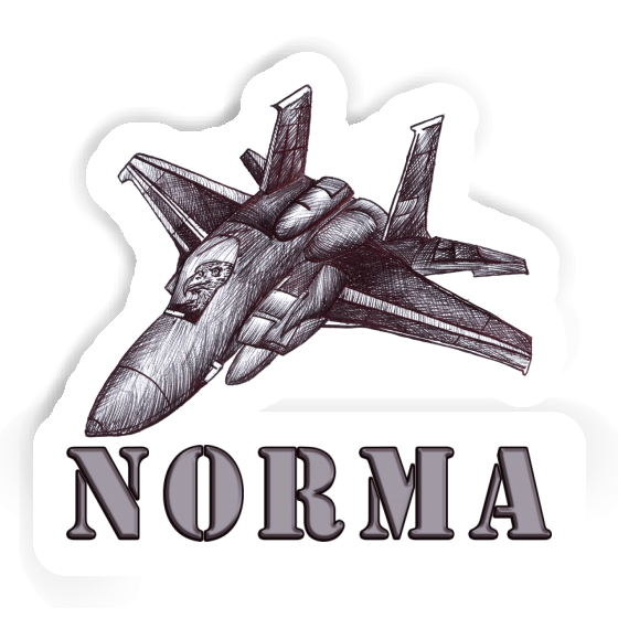 Autocollant Norma Avion Notebook Image