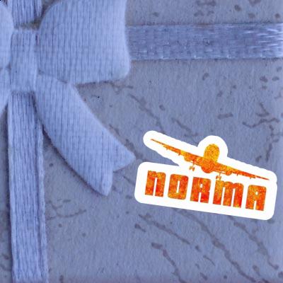 Airplane Sticker Norma Gift package Image