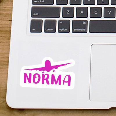 Sticker Airplane Norma Image