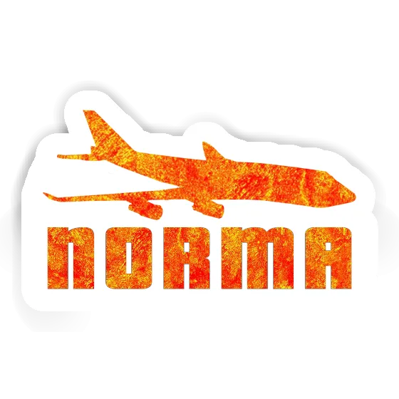 Jumbo-Jet Autocollant Norma Gift package Image