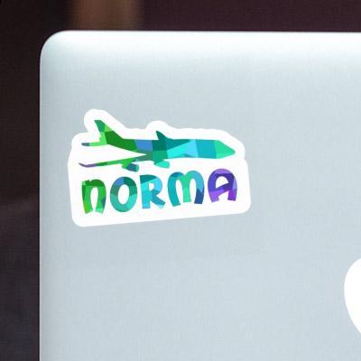 Sticker Jumbo-Jet Norma Image