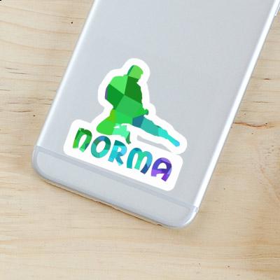 Norma Sticker Karateka Image