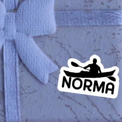 Sticker Kayaker Norma Notebook Image