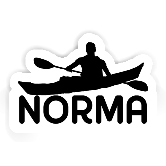 Sticker Kayaker Norma Gift package Image