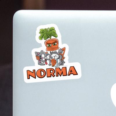 Sticker Norma Monster Carrot Image