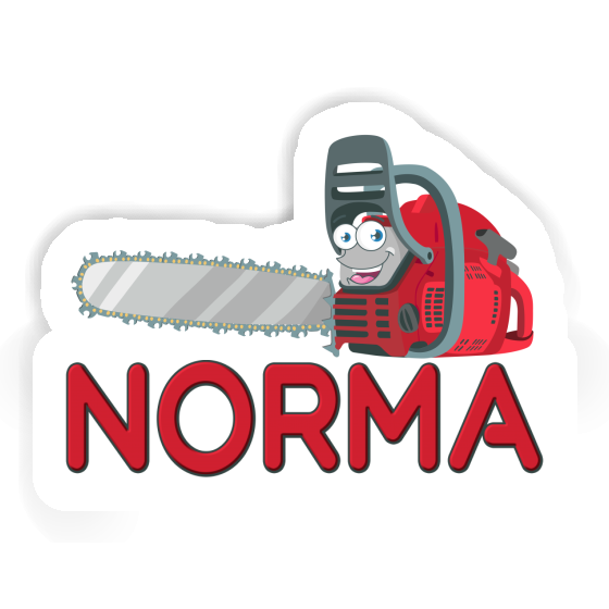 Sticker Norma Chainsaw Gift package Image