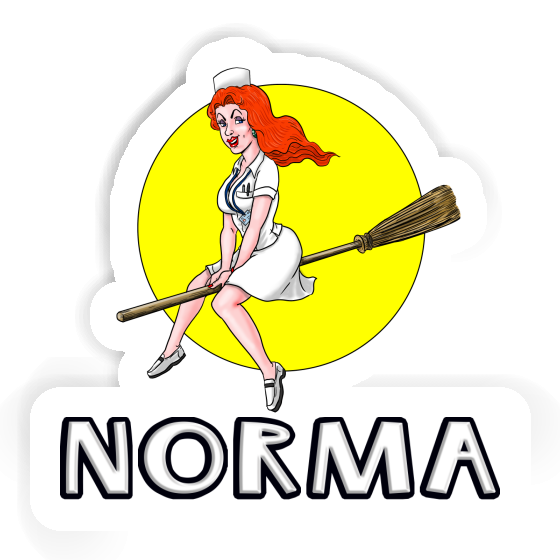 Nurse Sticker Norma Image