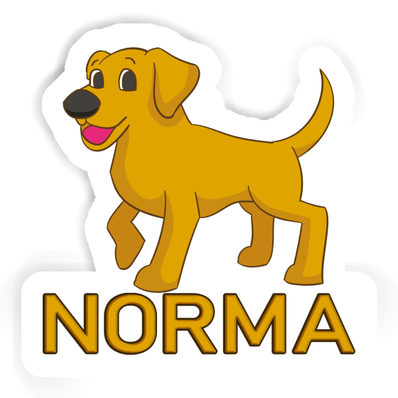 Autocollant Labrador Norma Notebook Image