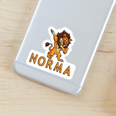 Autocollant Norma Lion Notebook Image