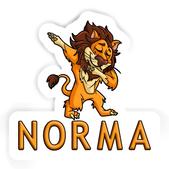 Autocollant Norma Lion Gift package Image