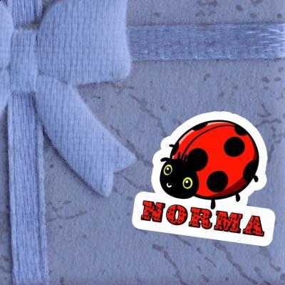 Sticker Norma Ladybug Laptop Image