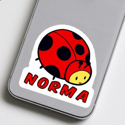 Ladybug Sticker Norma Laptop Image