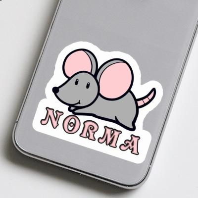 Aufkleber Maus Norma Image