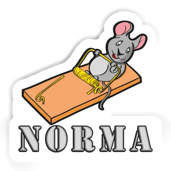 Sticker Norma Mouse Notebook Image