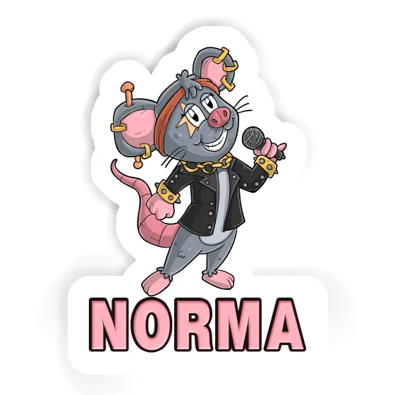 Sängerin Sticker Norma Image