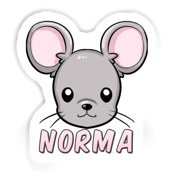 Norma Sticker Mouse Notebook Image