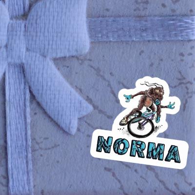 Sticker Norma Biker Laptop Image