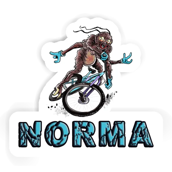 Sticker Norma Biker Image