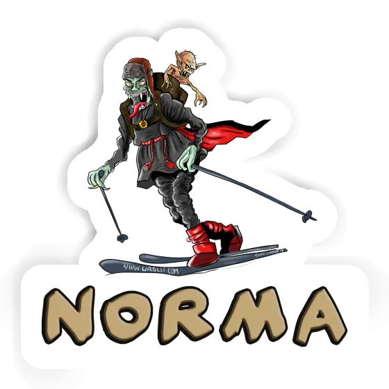 Sticker Norma Telemarker Gift package Image