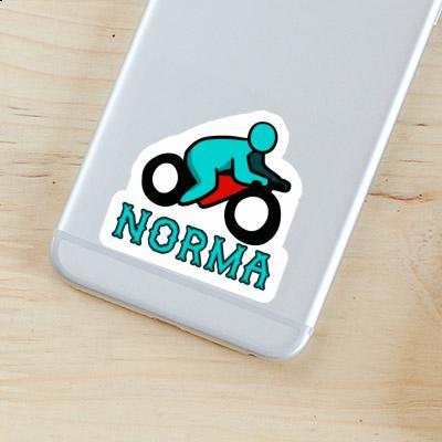 Norma Aufkleber Motorradfahrer Gift package Image