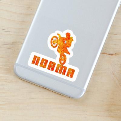 Norma Sticker Motocross Rider Gift package Image