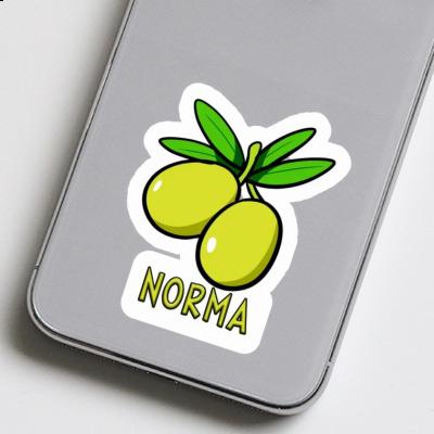 Sticker Olive Norma Gift package Image