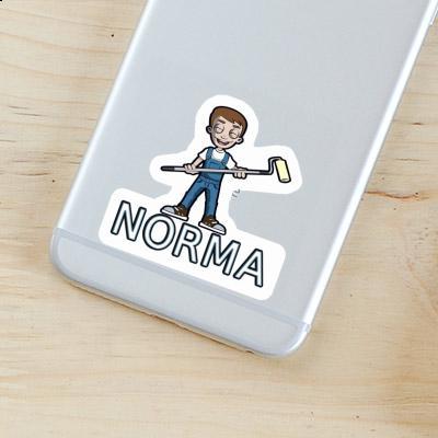 Sticker Norma Painter Image